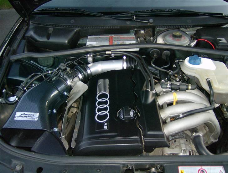 Audi A4 - EFTER/NU med luftfilter "kit" billede 14