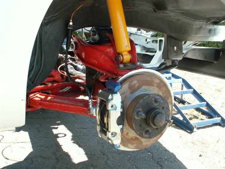 Opel Manta b CC'er (projekt) - Endelig helt færdig med bremsesystemet. billede 12