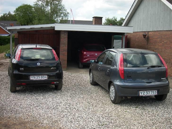 Fiat Punto 1,2 ELX - Så er der træf. Min Punto, svoger og søsters Grande Punto og mine forældres Bravo Sport 150 HK (sjov bil) billede 8