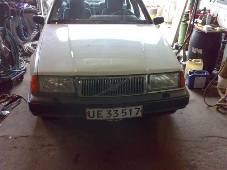 Volvo 440 DL ***SOLGT*** - Det hvide lyn med den fine nye kromgrill billede 16