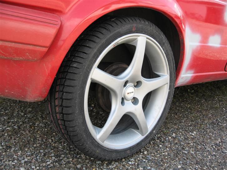 VW golf 2 SOLGT - så kom de endelig på mine 17 " MAC med helt nye dæk dem er jeg sku glad for billede 8