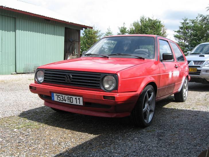 VW golf 2 SOLGT - den skal nok bliv fin snart... billede 10