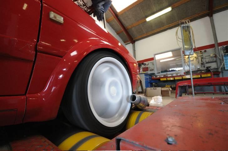 VW Golf 2 1.8 SOLGT - Endnu et billede af indstilling af motoren... billede 5