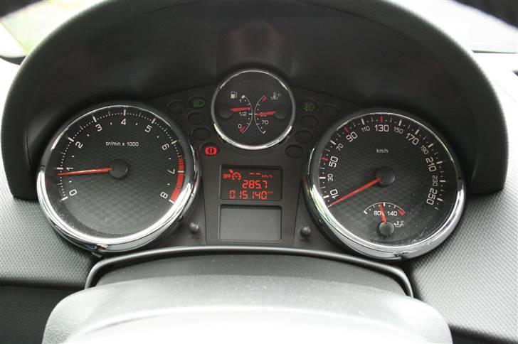 Peugeot - 207 RC - RC Instrumenteringen billede 12