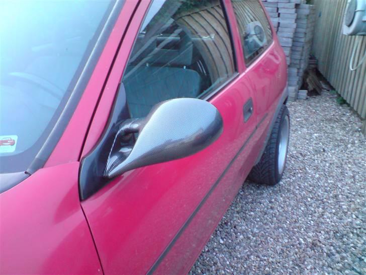 Opel Corsa B R.I.P:-( - cabon spejle billede 6