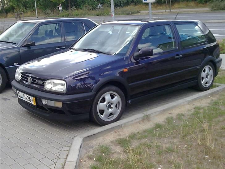 VW Golf 3 VR6 solgt - da jeg hentede den billede 1