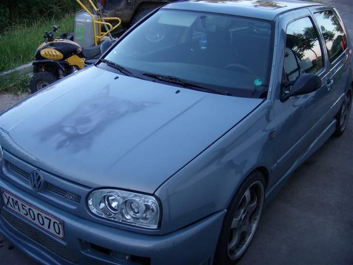 VW GOLF 3 - bilen v.side forand. billede 8
