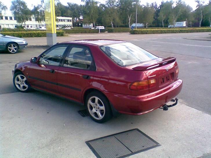 Honda civic  solgt!!! - sådan så den ud da jeg hentet den totalt morfar bil;-)  billede 13