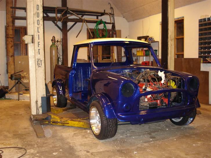 Austin-Morris Mini Pickup "SOLGT" billede 3