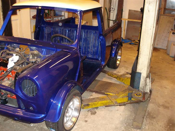 Austin-Morris Mini Pickup "SOLGT" billede 4