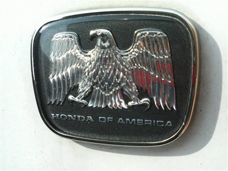 Honda Accord US Wagon SiR - Lækker detalje! US Emblem billede 6