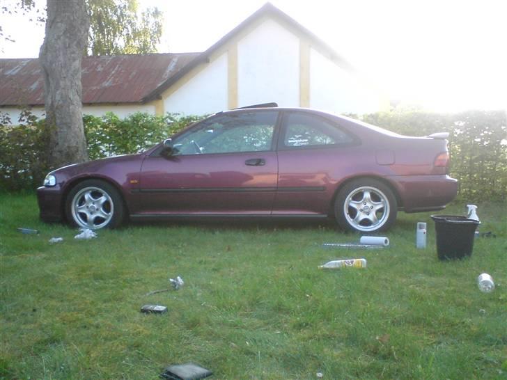 Honda civic 1.5 lsi coupé - bytte/til salg - Dagen efter jeg fik den billede 5
