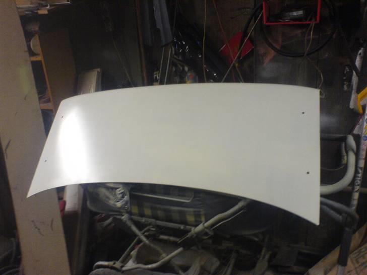 Opel vectra a rustet væk :D - lavet og lavet huller til vingen billede 5