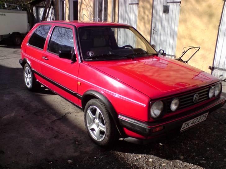 VW Golf II  total skadet - 20 år.  billede 4