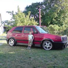 VW Golf 2 total skadet