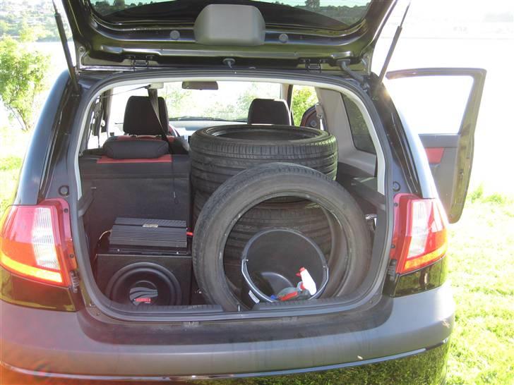 Hyundai Getz Sport *SOLGT* - Masser af plads i bagagerummet i en lille Getz :) billede 10