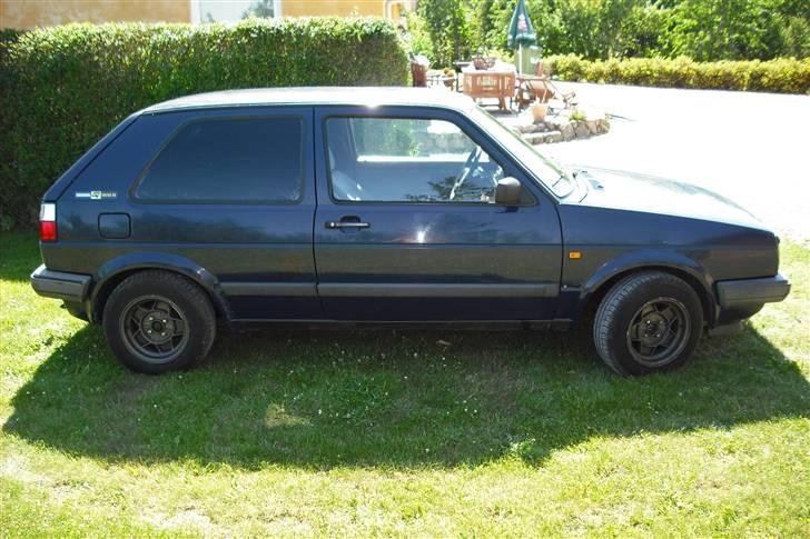 VW golf 2 TD Solgt - et ord siger mere end tusinde billeder: Gangsta ;) billede 6