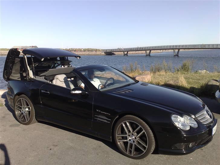 Mercedes Benz SL 55 AMG V8 ** SOLGT ** - Ingen stoftag men et tag i hardtop.. billede 9