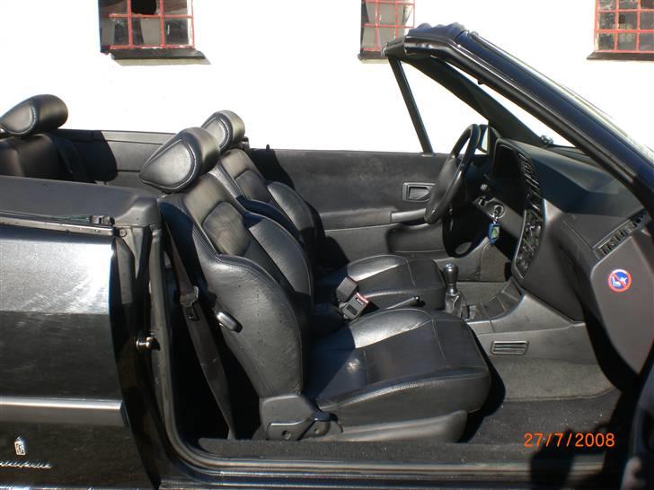 Peugeot 306 cabriolet SOLGT - Sort læder billede 4