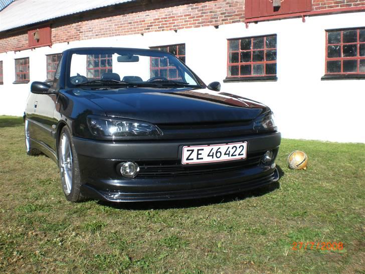 Peugeot 306 cabriolet SOLGT - sorte forlygter billede 10