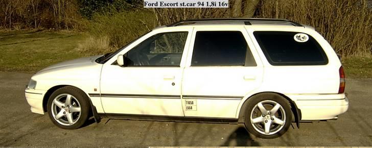 Ford Escort 1,8 st.car #SOLGT# billede 4