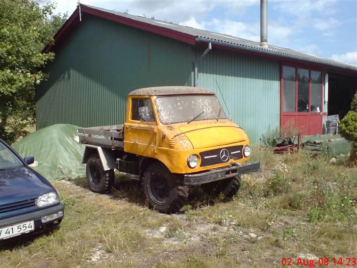 Mercedes Benz unimog 411 solgt - da vi hentede den i lørdags billede 1