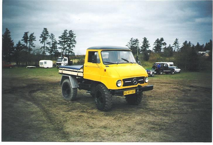 Mercedes Benz unimog 411 solgt - og sådan skulle den gerne komme til at se ud igen billede 6