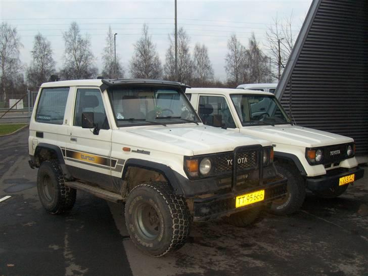 Toyota Landcruiser LJ70 SOLGT!!! - Et par dage efter jeg havde hentet den billede 8