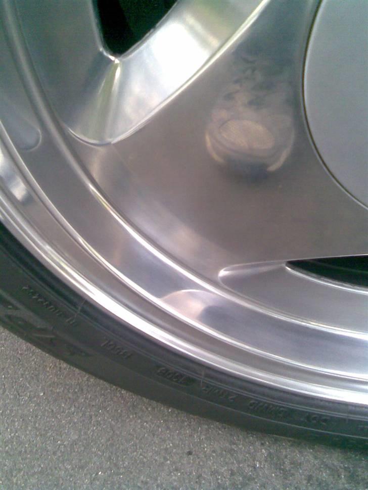 Saab 9000 CS - Højglans polered orginal fælge........... billede 3