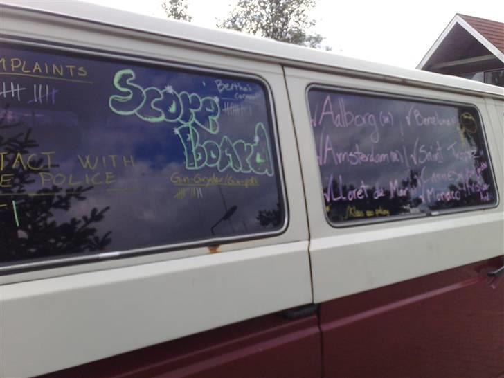 VW Caravelle 1,6 TD <Solgt> - Vores vinduer efter vores Eurotrip billede 13