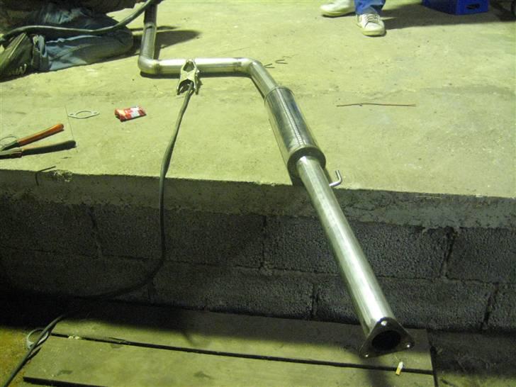 Honda Civic VTI vtec - 2" rustfri Hjemmelavet udstødning - Lyder helt kanont! billede 13