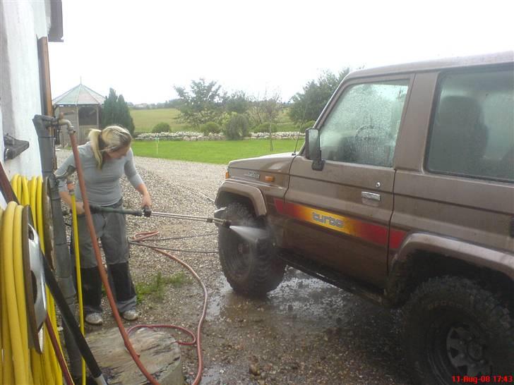 Toyota landcruiser lj 70 solgt - og stadig billede 9