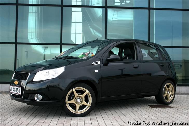 Chevrolet aveo  1,2 16v  SOLGT. - Billedet er venligst taget af: Anders Jensen - www.galleri-jensen.webbyen.dk billede 1