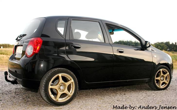 Chevrolet aveo  1,2 16v  SOLGT. - Billedet er venligst taget af: Anders Jensen - www.galleri-jensen.webbyen.dk billede 3