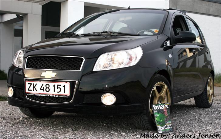 Chevrolet aveo  1,2 16v  SOLGT. - Billedet er venligst taget af: Anders Jensen - www.galleri-jensen.webbyen.dk billede 10