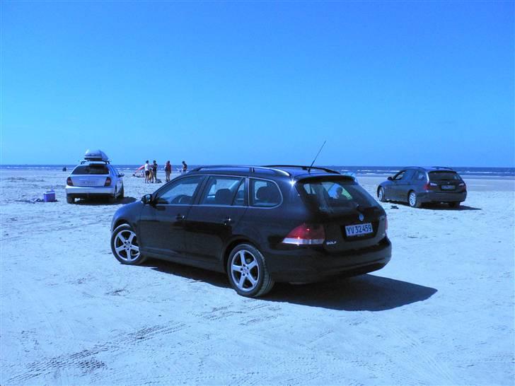 VW Golf Variant TDi *SOLGT* - Standard pånær fælge, Rømø 08´ billede 6
