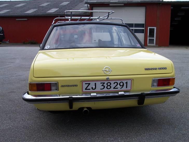 Opel Rekord 2000 Aut  billede 7