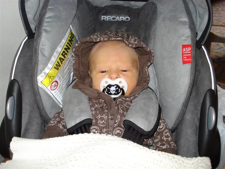 Audi A4 **White Light** - Vores lille nuller i hans lille Recaro :-D billede 11