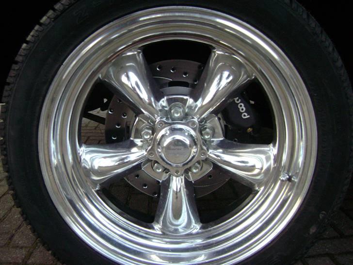 Ford Mustang 68 HT - så kom der nye fælger på og nye Willwood skriver på mums lækkert billede 4