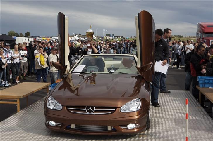 Mercedes Benz SLK "Custom"  - Som første dansker nogensinde tog jeg "Best In Show" prisen på Vallåkra Träffen 2008! billede 17