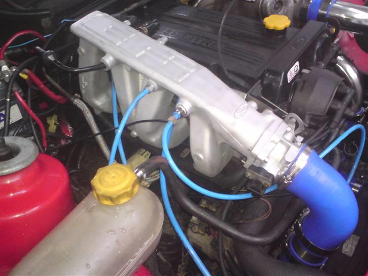 Ford Sierra 2.0i Turbo  - Ny rørføring! og glasblæst indsugning billede 13