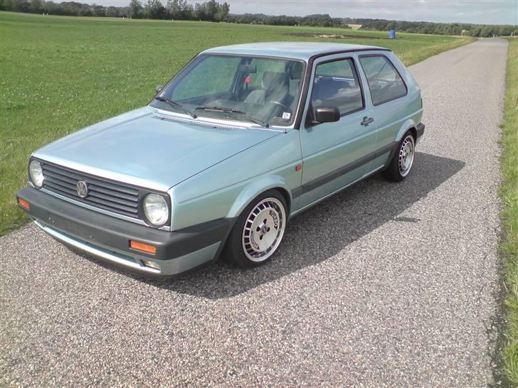 VW golf 2 * SLOW RIDER * SOL - som den ser ud nu :) syns selv den ser nice ud ;P billede 12