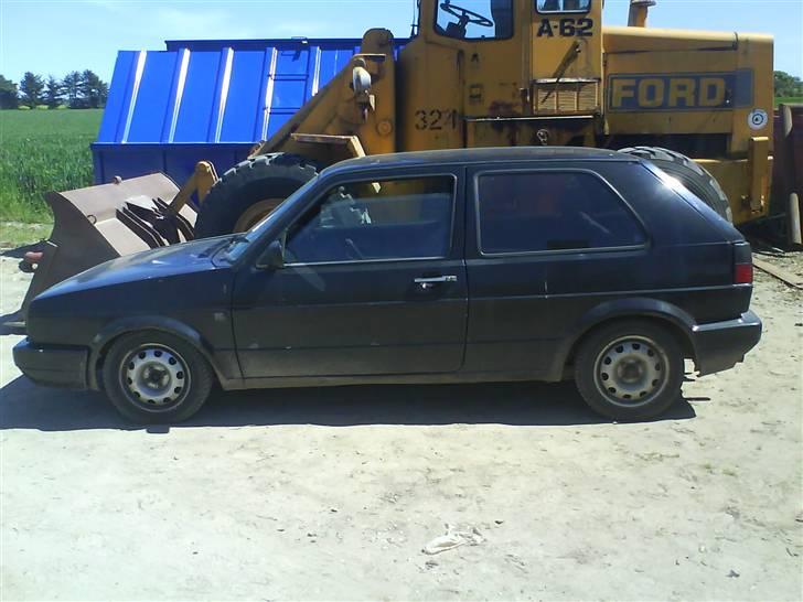 VW golf 2 TD - med ford´en i baggrunden  billede 5