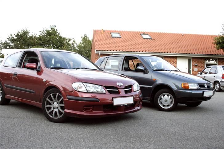 VW Polo 6n - Min polo og en kammis Nissan forfra billede 9