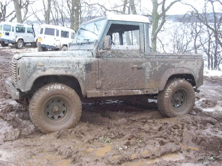 Land Rover Defender 90" - Sidst på dagen i Tirsbæk... billede 4