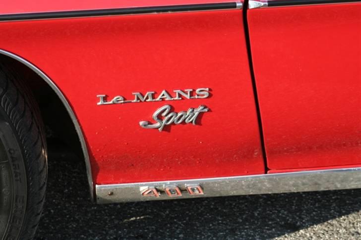 Pontiac Le Mans Sport  Conv. - Ja nemli ja den er en Le Mans Sport 400 Cui  - Som den eneste i DK billede 10