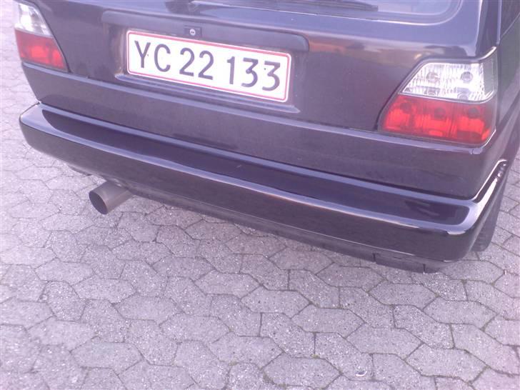 VW golf 2 solgt - så blev den bagkofanger malet.. billede 14