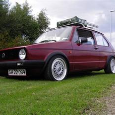 VW golf 1 td (I) rot