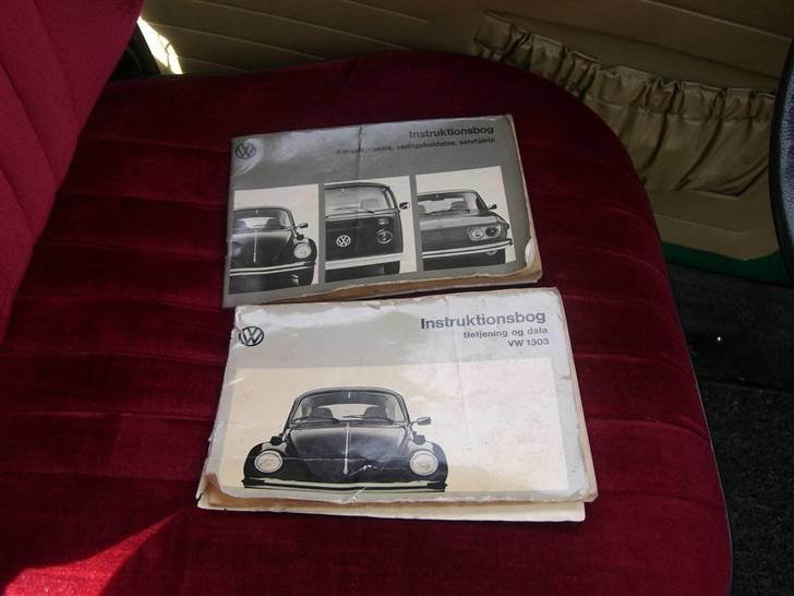 VW 1303, bilen er desværre solgt. - Original servicebog og instruktionsmanual billede 13