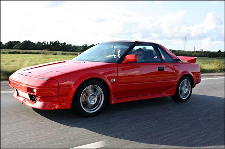 Toyota MR2 turbo  SOLGT - Sindal 23.8.2008, på vej hjem billede 1